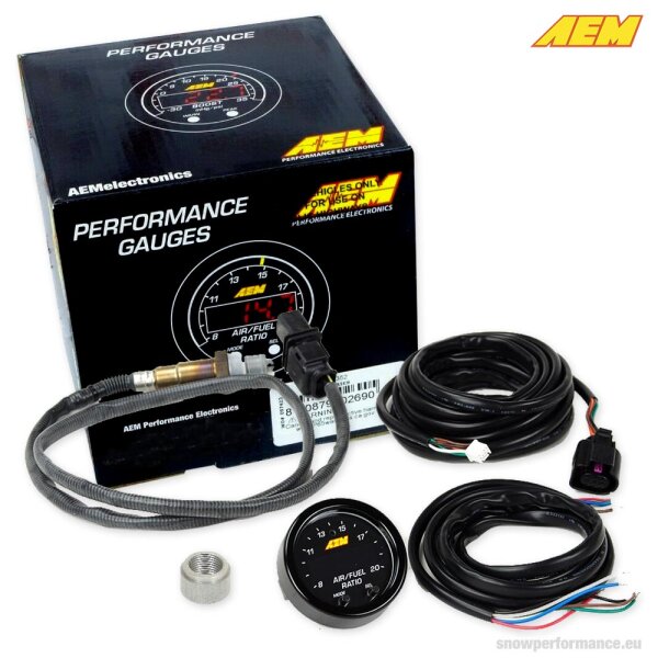 how to install a aem air fuel ratio gauge